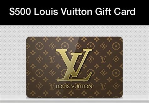 louis vuitton gift certificate|louis vuitton gift card sale.